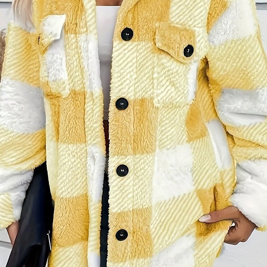 Gitte | Casaco de fleece estiloso