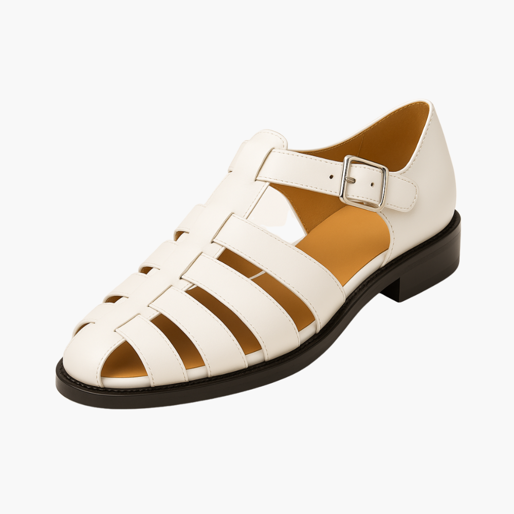 Grazio™ | Sandália Fechada com Correia