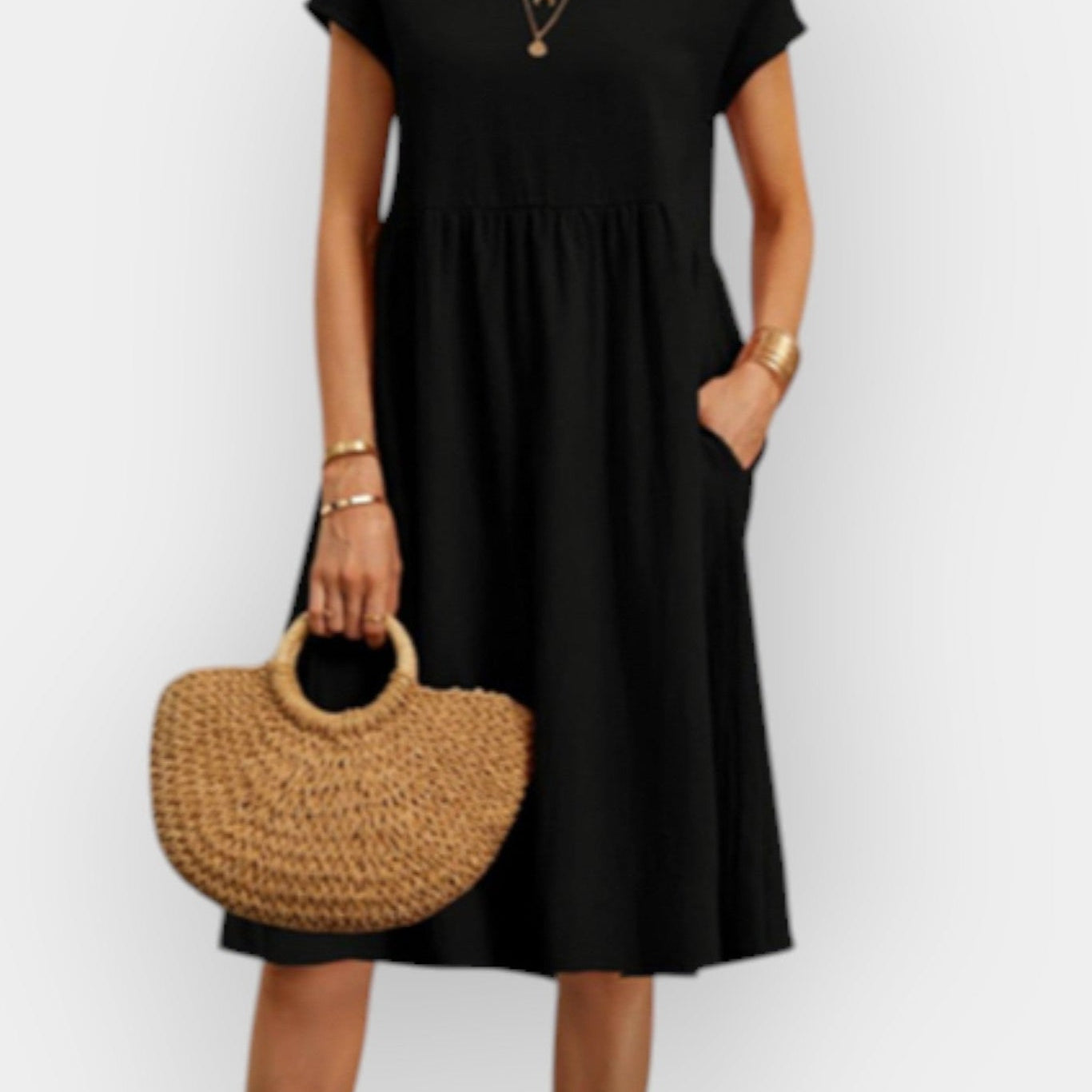 Filipa | Vestido Vintage Midi de Verão