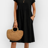Filipa | Vestido Vintage Midi de Verão