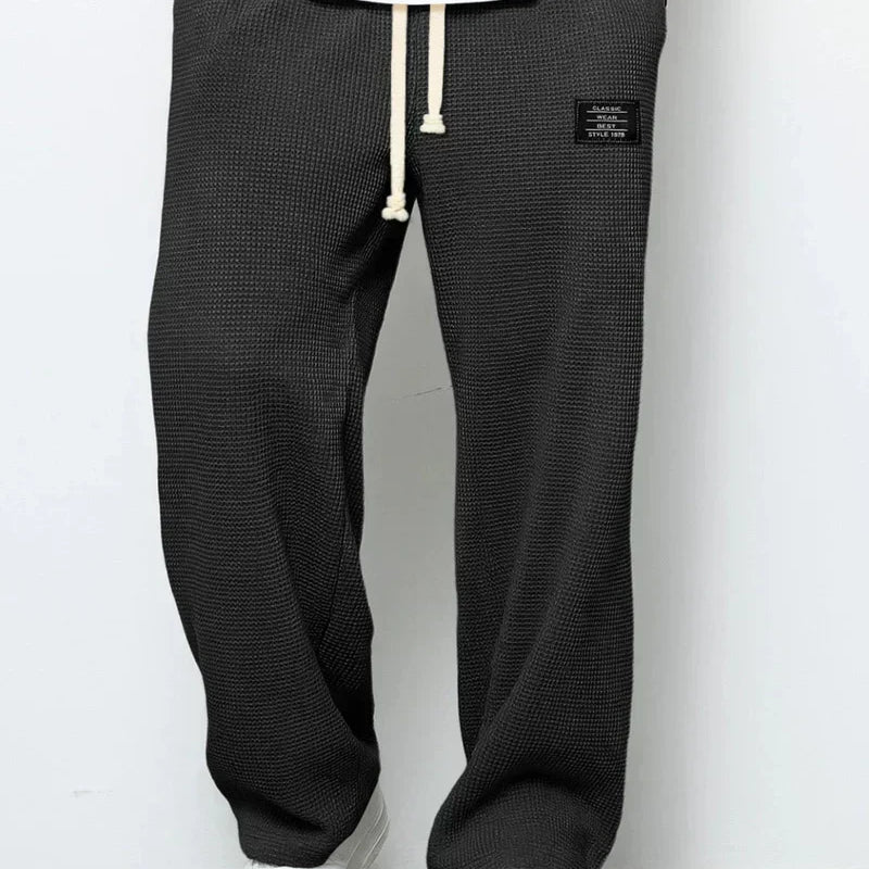 Manuel – Calças Confortáveis com Textura