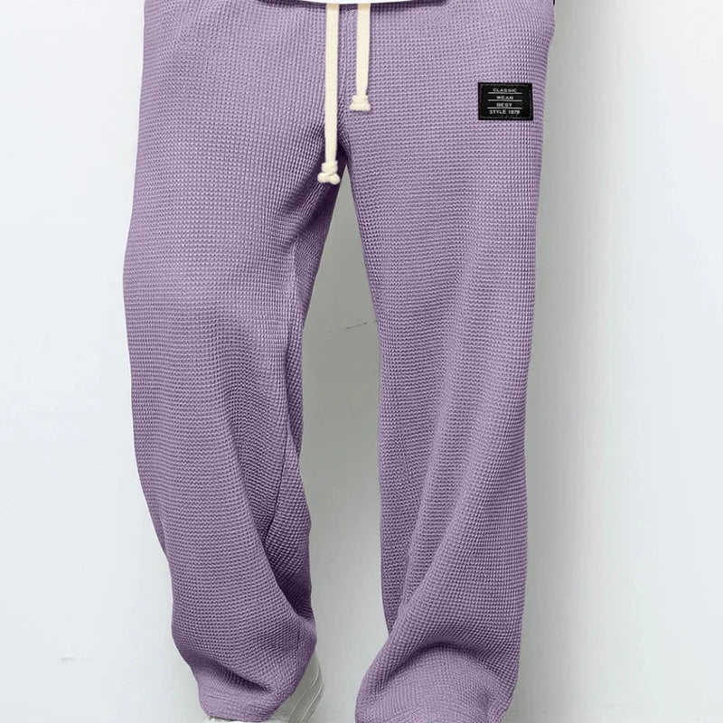 Manuel – Calças Confortáveis com Textura