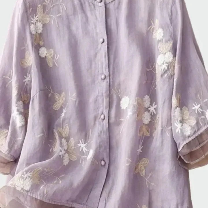 Ida | Blusa Rosa Claro