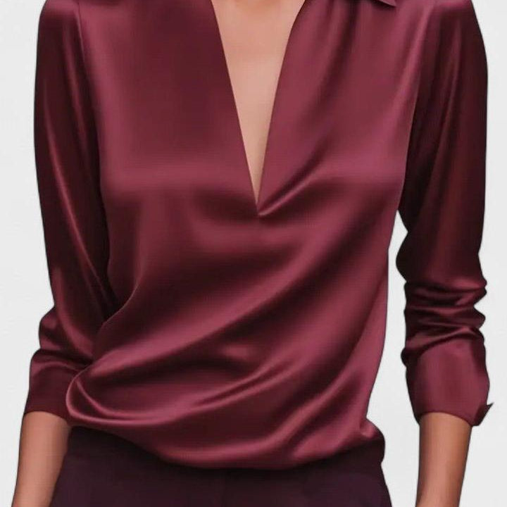 Ida | Camisa de cetim