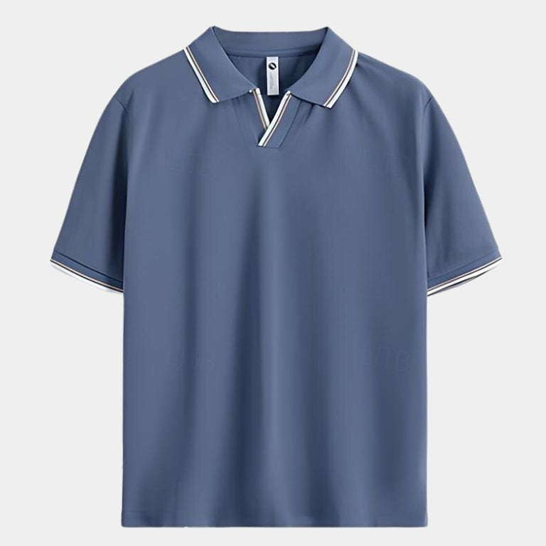 Jesper™ | Polo V-hals Noir