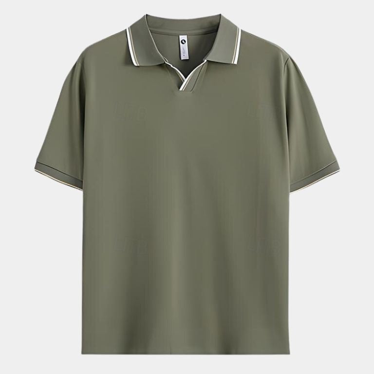 Jesper™ | Polo V-hals Noir