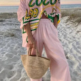 Lara | Conjunto Tropical Estampado Verão