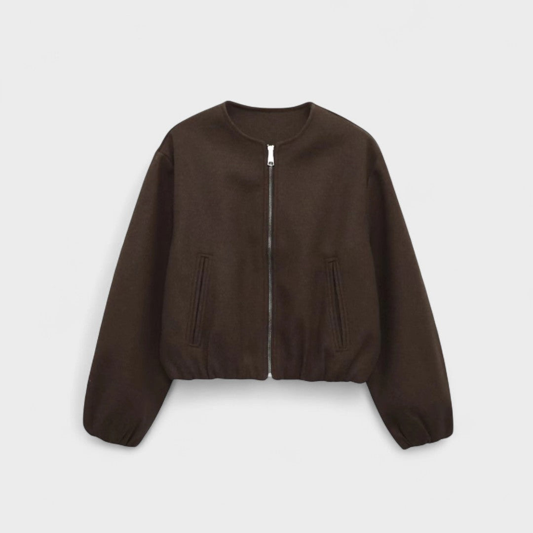 Katrine™ | Jaqueta bomber curta