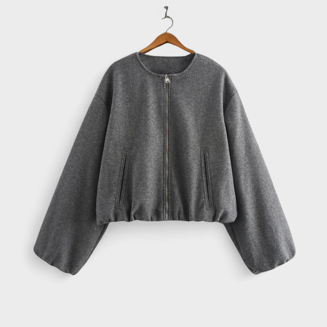 Katrine™ | Jaqueta bomber curta