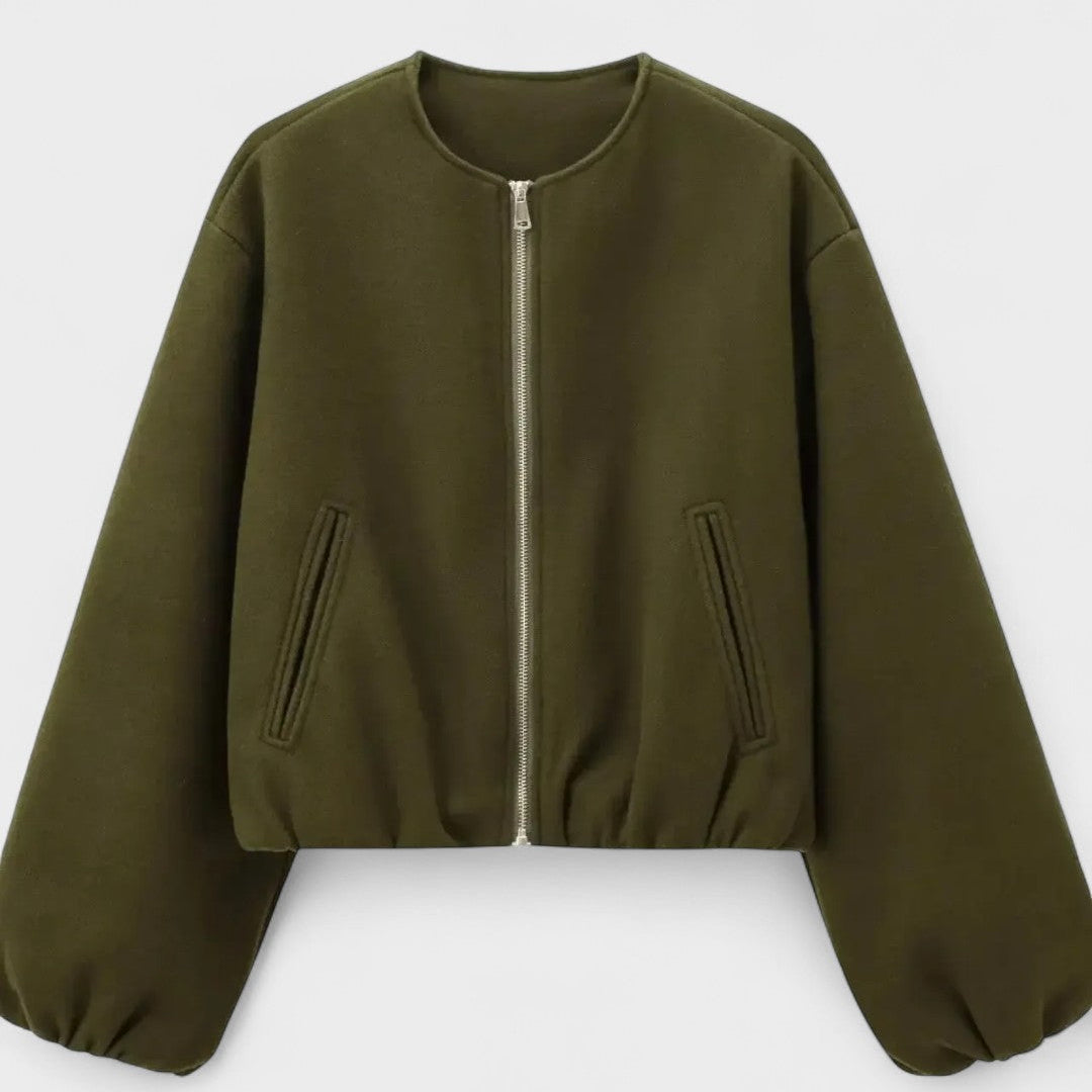 Katrine™ | Jaqueta bomber curta