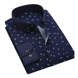 Klaas™ | Camisa de Impressão Náutica