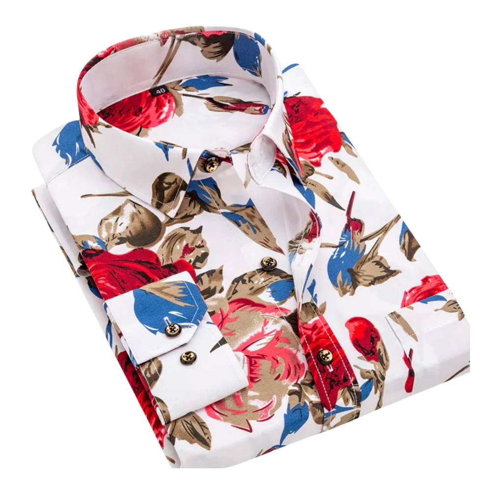 Klaas™ | Camisa de Impressão Náutica