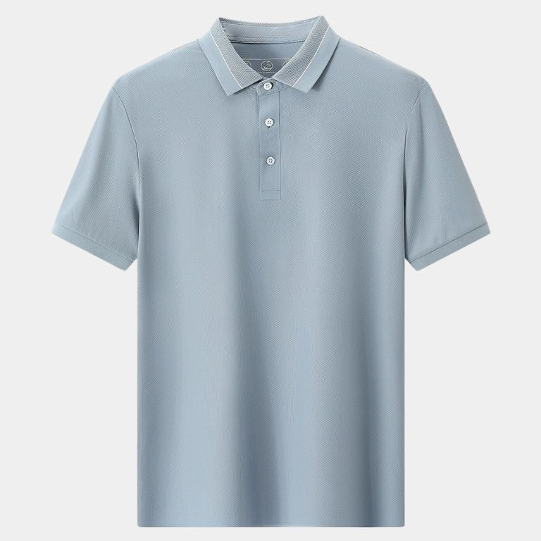 Klaus™ | Polo de Aço Cinza