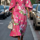 Filomena - Vestido Floral Elegante