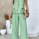 Laura | Conjunto Verde Menta de Verão