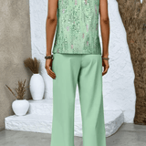 Laura | Conjunto Verde Menta de Verão