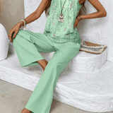 Laura | Conjunto Verde Menta de Verão
