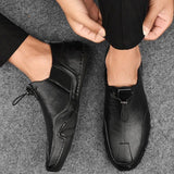 Laurits™ | Slip-Ons de Couro