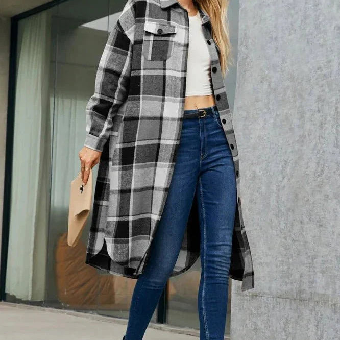 Lene™ | Casaco retro de design intemporal