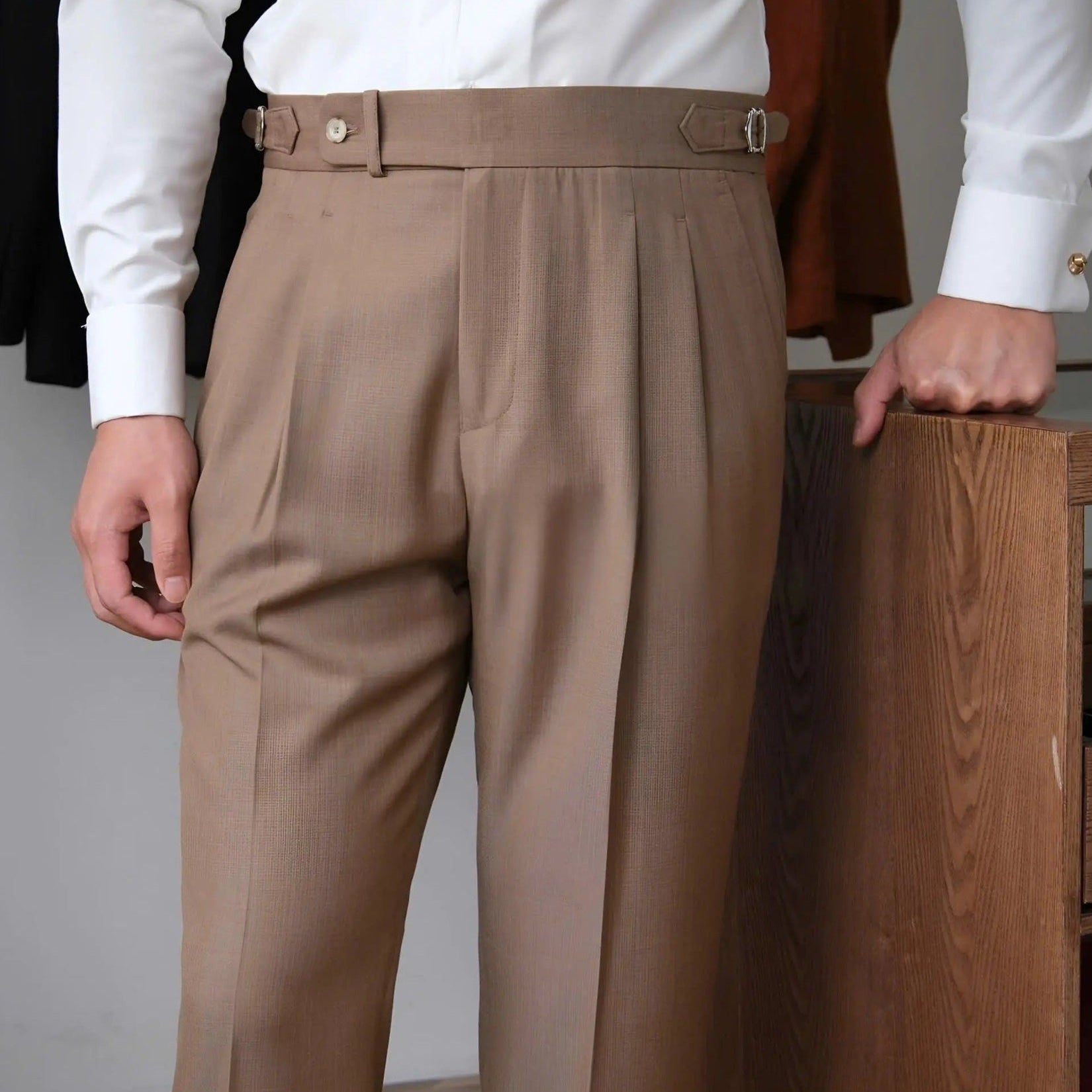 Luca™ | Calças Sidetab Genova