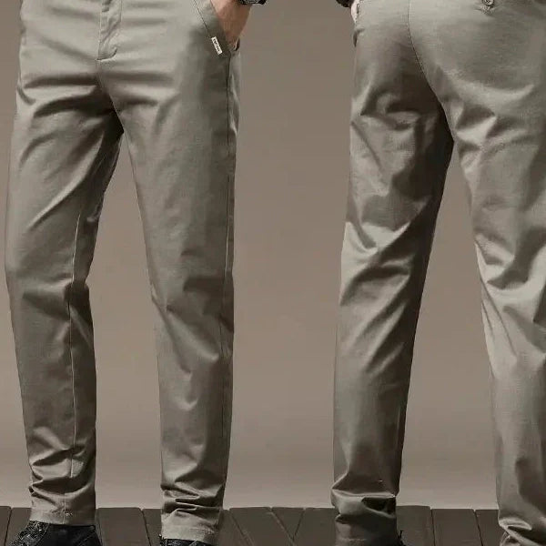 Malthe™ | Calças Básicas Retas