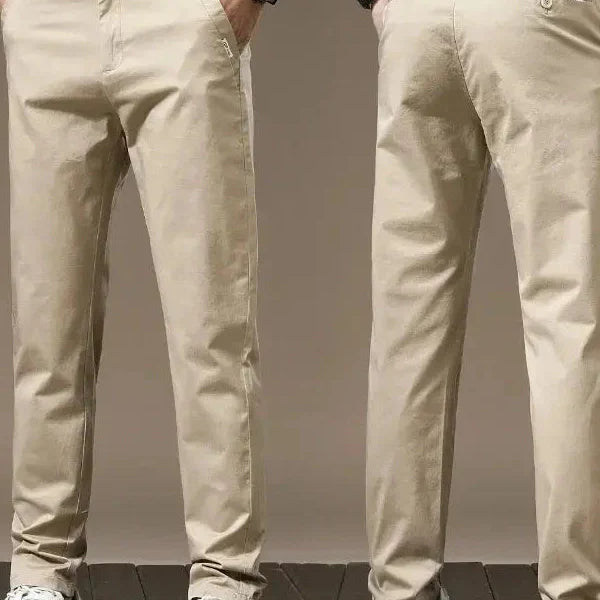 Malthe™ | Calças Básicas Retas