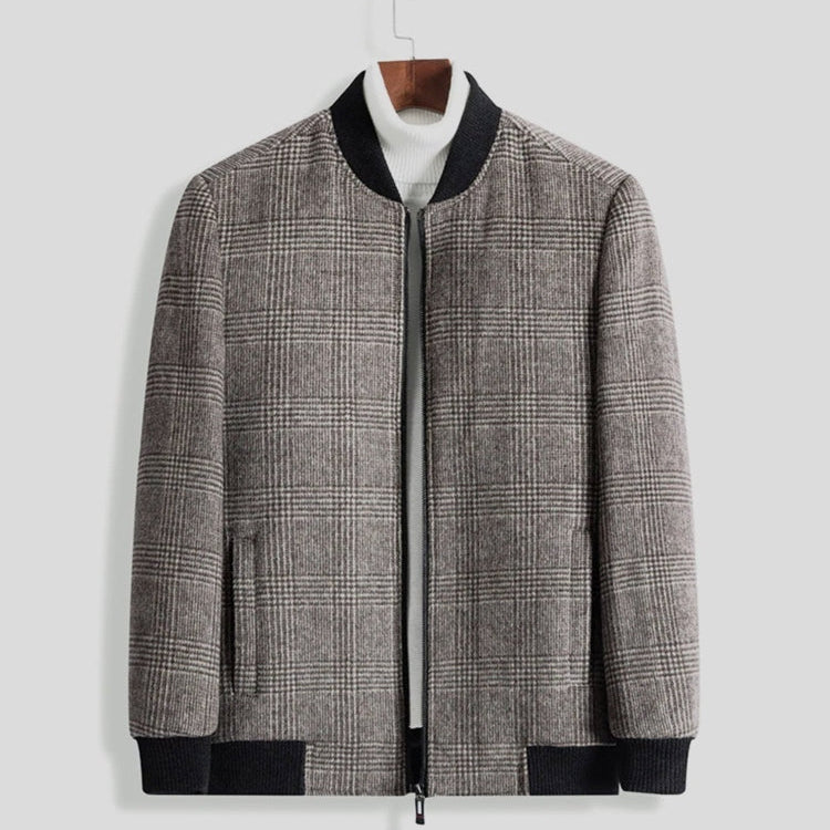 Malthe™ | Casaco de couro elegante