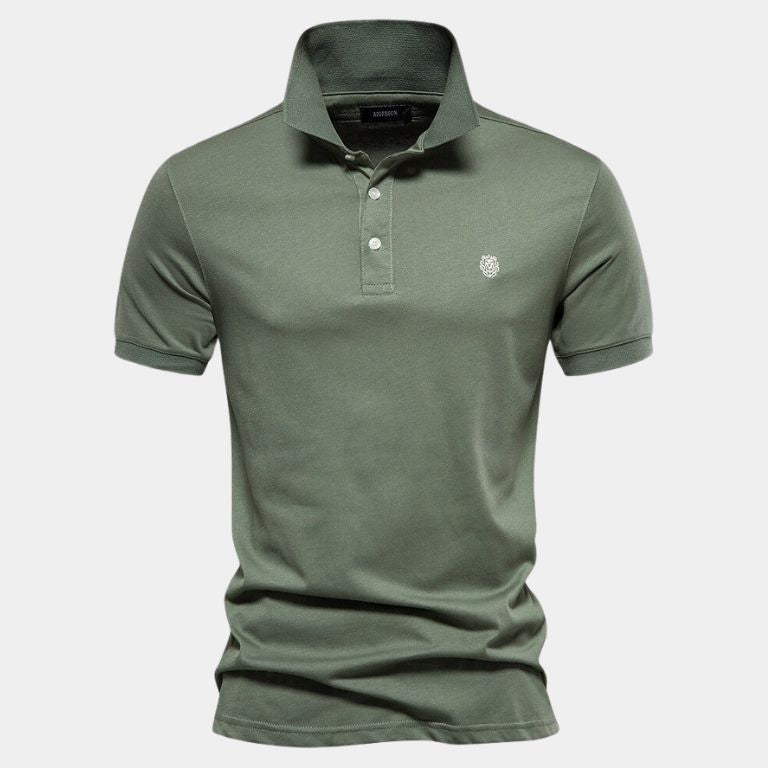 Mathias™ | Polo com Brasão Real