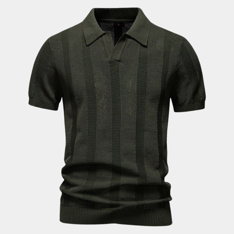 Mikael™ | Polo Bege Antigo