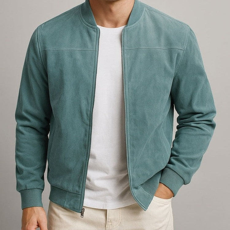 Nikolaj™ | Casaco Clássico de Camurça Urbana