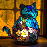 Lâmpada Decorativa Vitral Luz Noturna Suave
