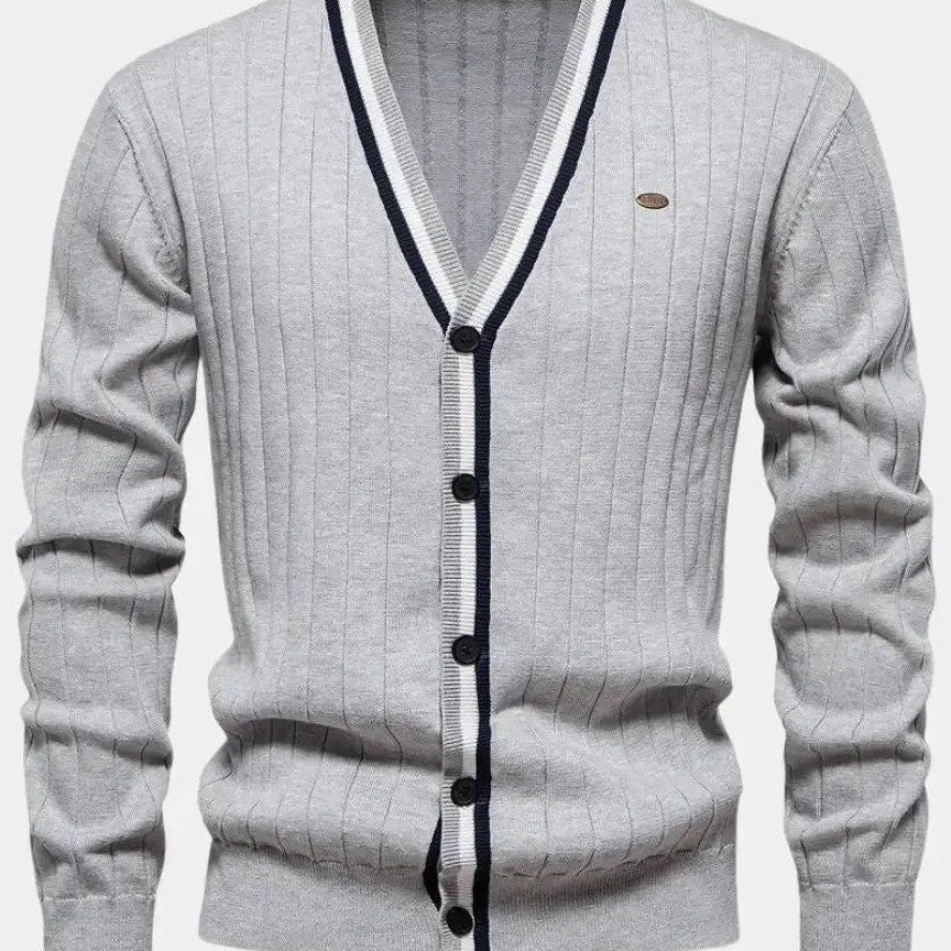 Oliver™ | Sweater de Algodão com Botões