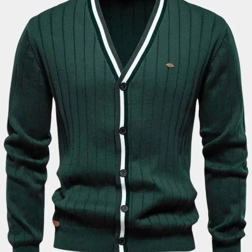 Oliver™ | Sweater de Algodão com Botões