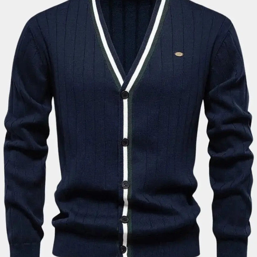 Oliver™ | Sweater de Algodão com Botões