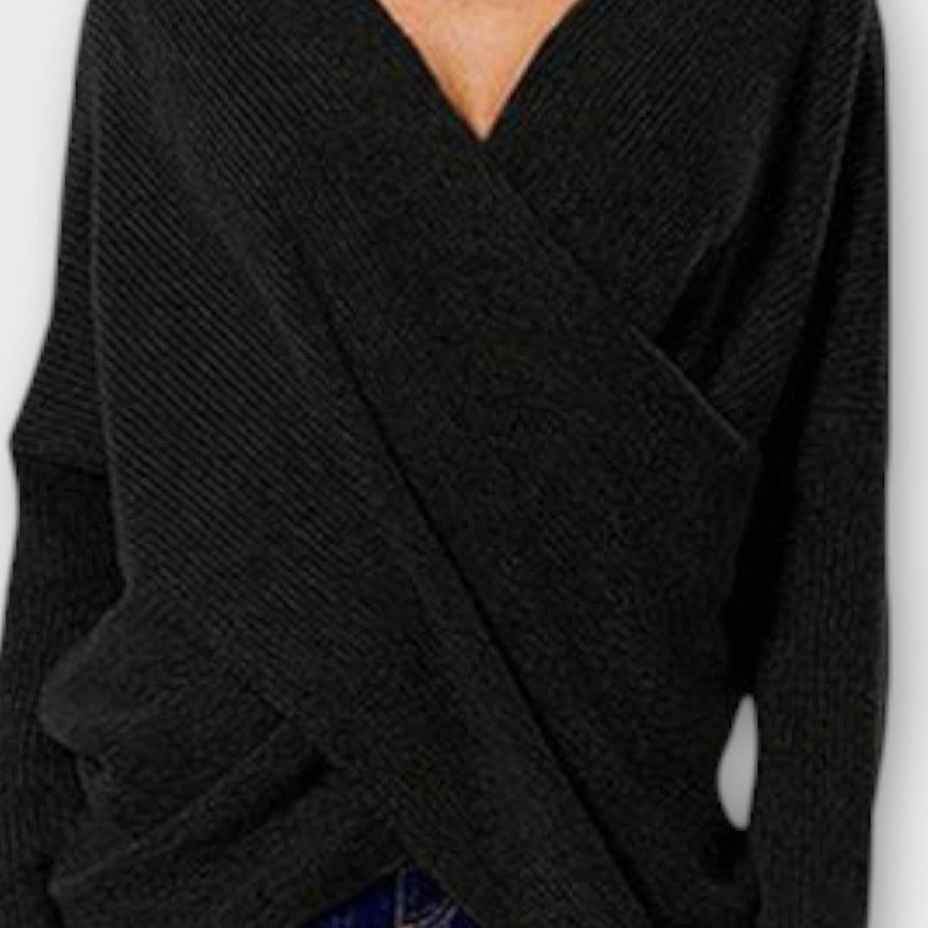 Olivia | Pullover de decote em V