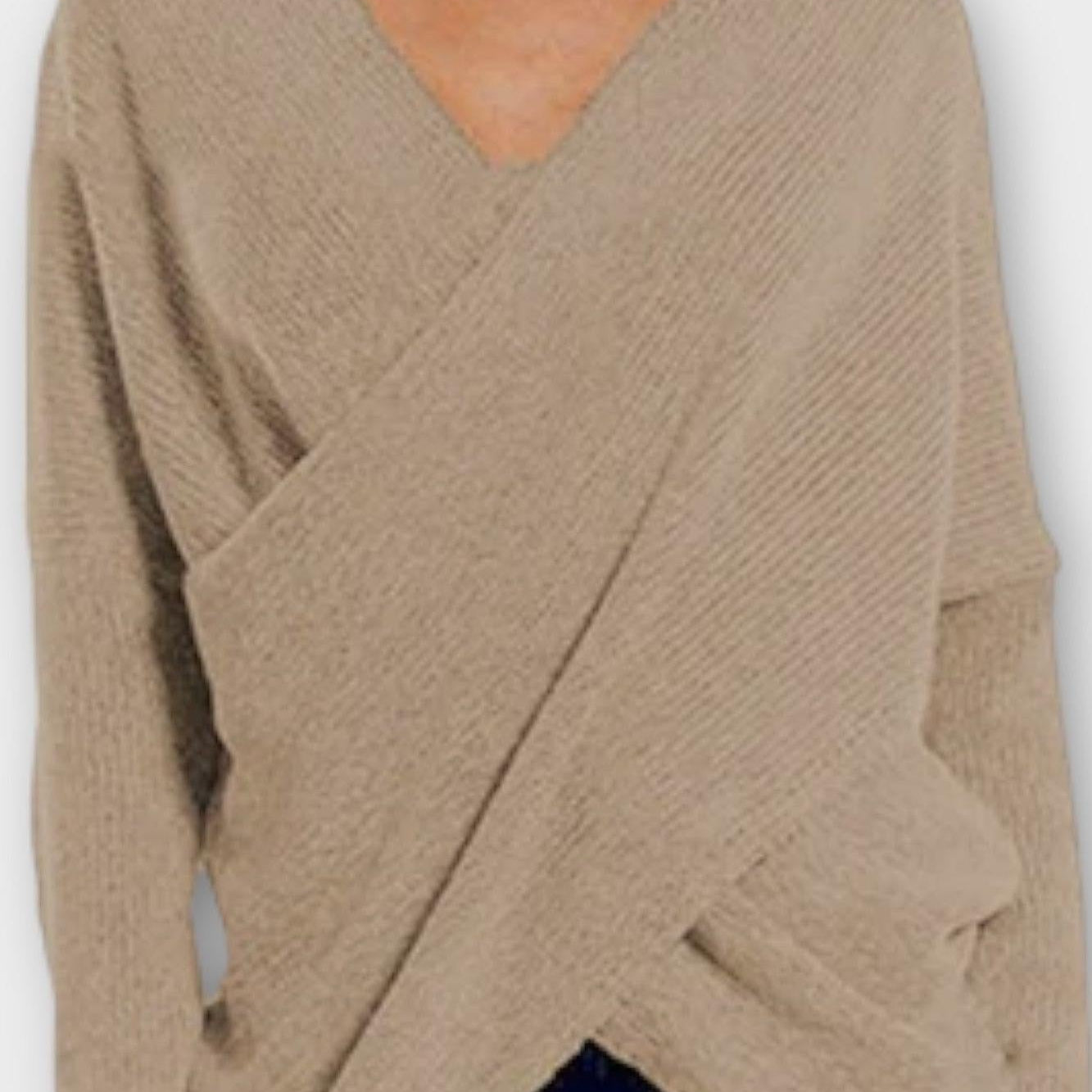 Olivia | Pullover de decote em V