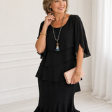 Patrícia - Vestido Elegante e Confortável com Renda