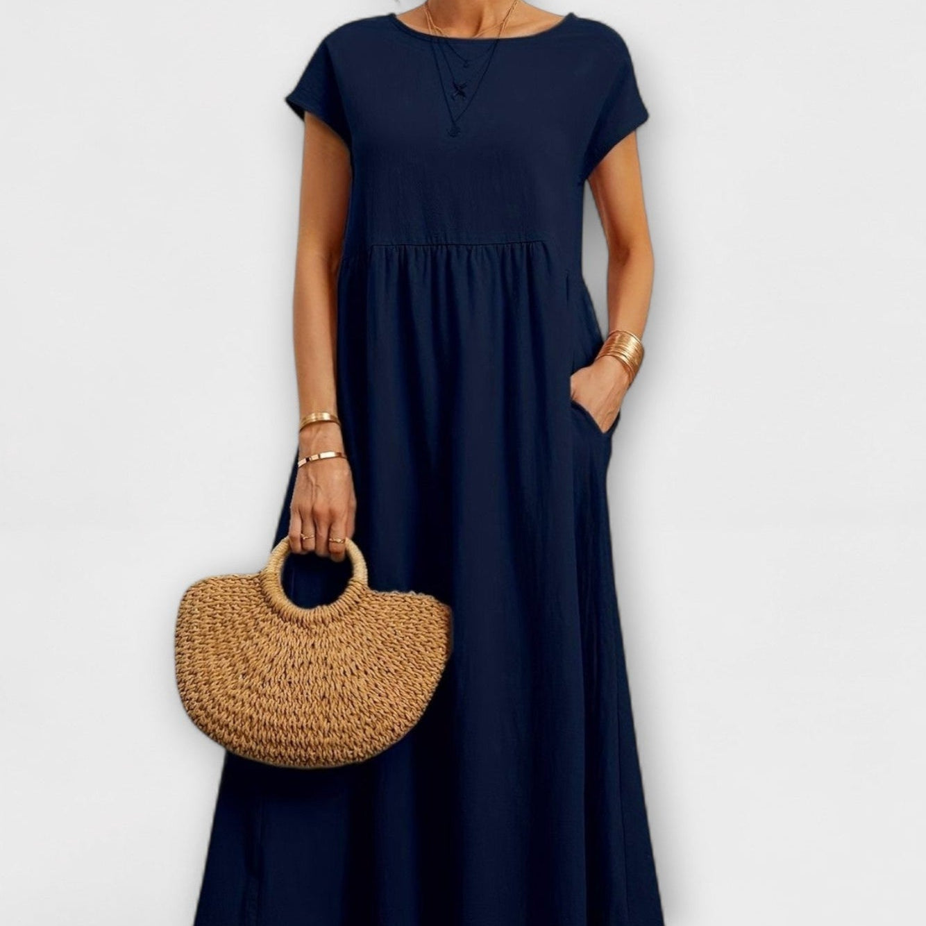 Paula | Vestido de Verão com Bolsos
