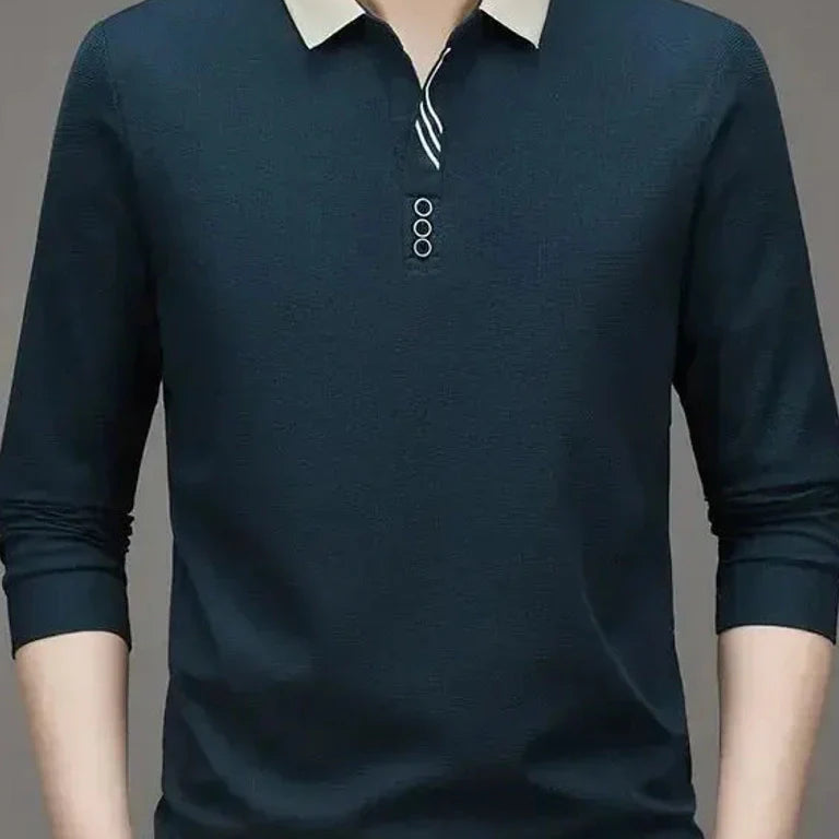 René™ | Polo Elegante de Manga Longa