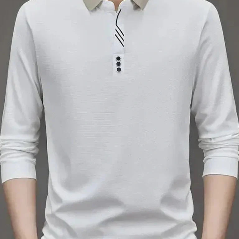 René™ | Polo Elegante de Manga Longa