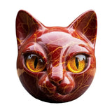 Lâmpada Gato Preto Decorativa Escultura Luxo