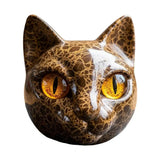 Lâmpada Gato Preto Decorativa Escultura Luxo