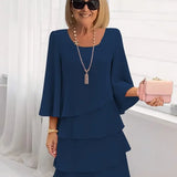 Catarina - Vestido Elegante e Confortável com Renda