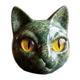 Lâmpada Gato Preto Decorativa Escultura Luxo