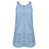 Sofia - Vestido de Ganga Relaxado