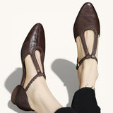 Mary Janes Clássicas Fivela Lateral Mulher | Elegantes Primavera