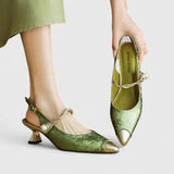 Selma | Sapatos de Salto Alto Ortopédicos