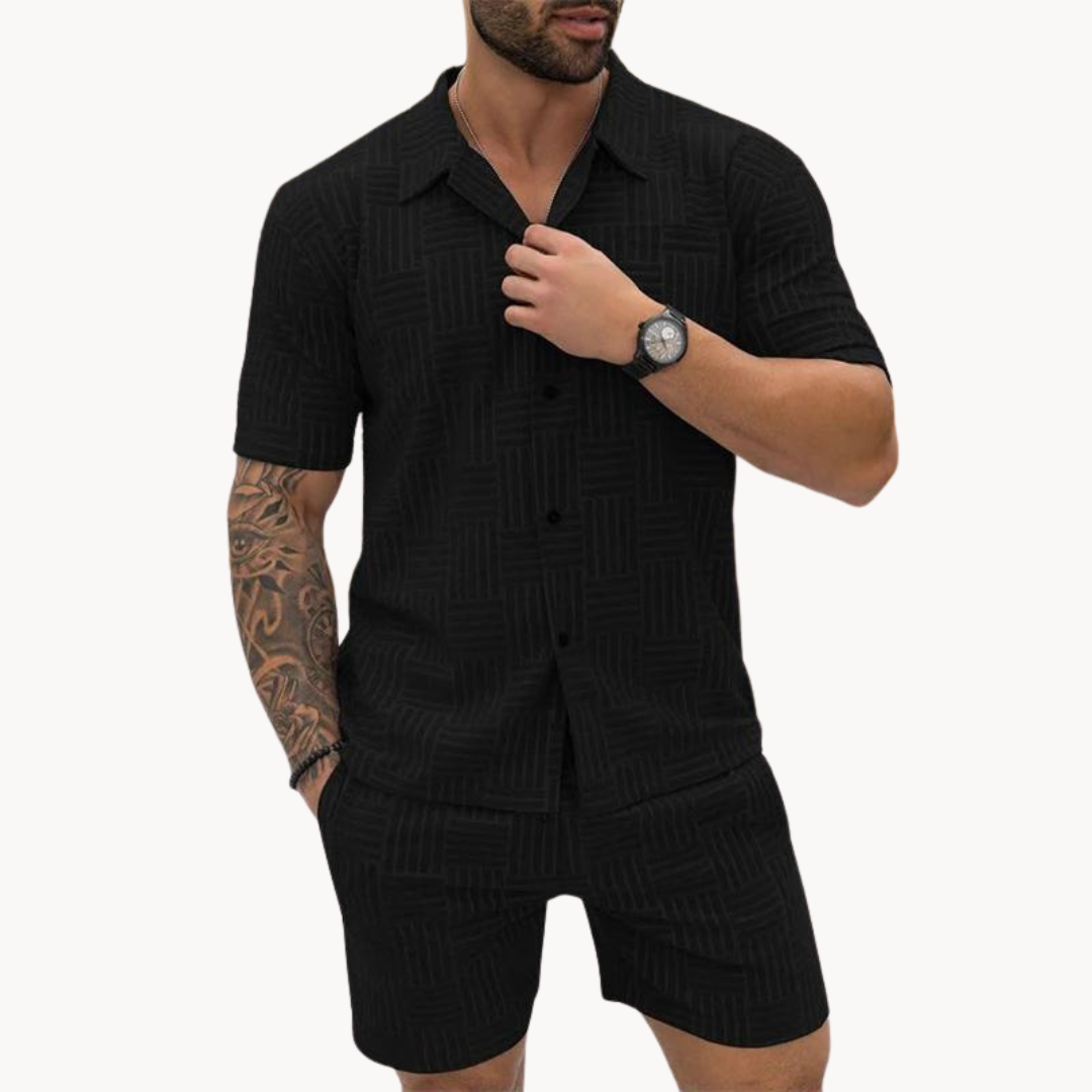 Conjunto de Camisa e Calções - Retro