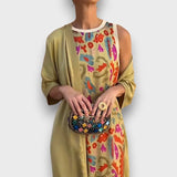 Sara | Vestido Longo Estampado Floral