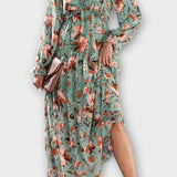 Sónia | Maxi Vestido Floral de Verão